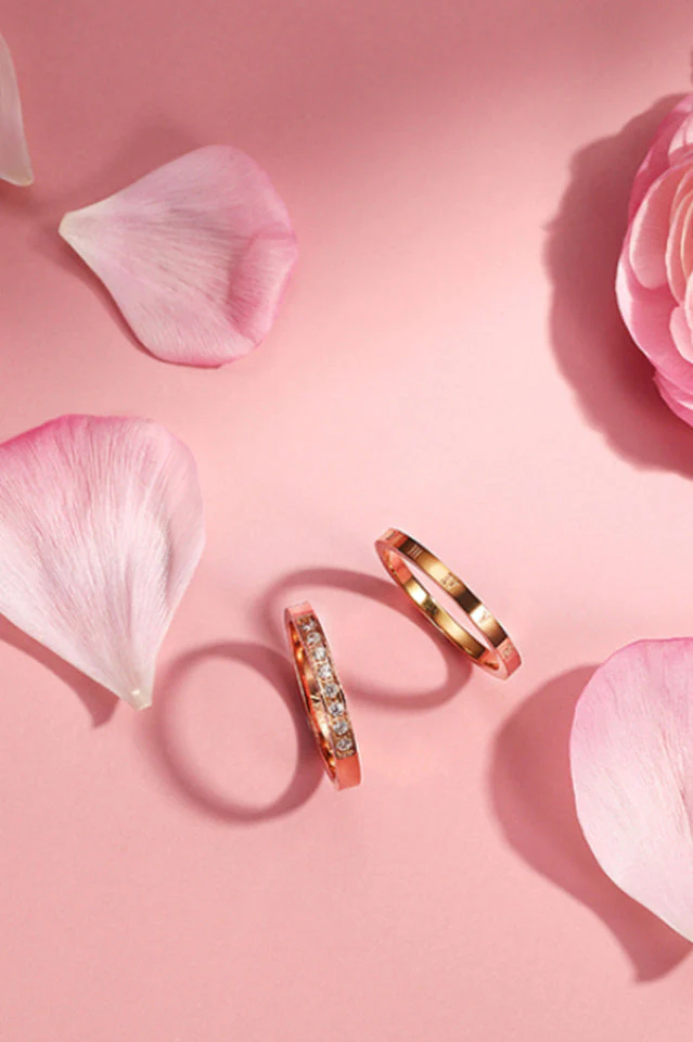 2PCS Roman Numeral Rings - Image 2