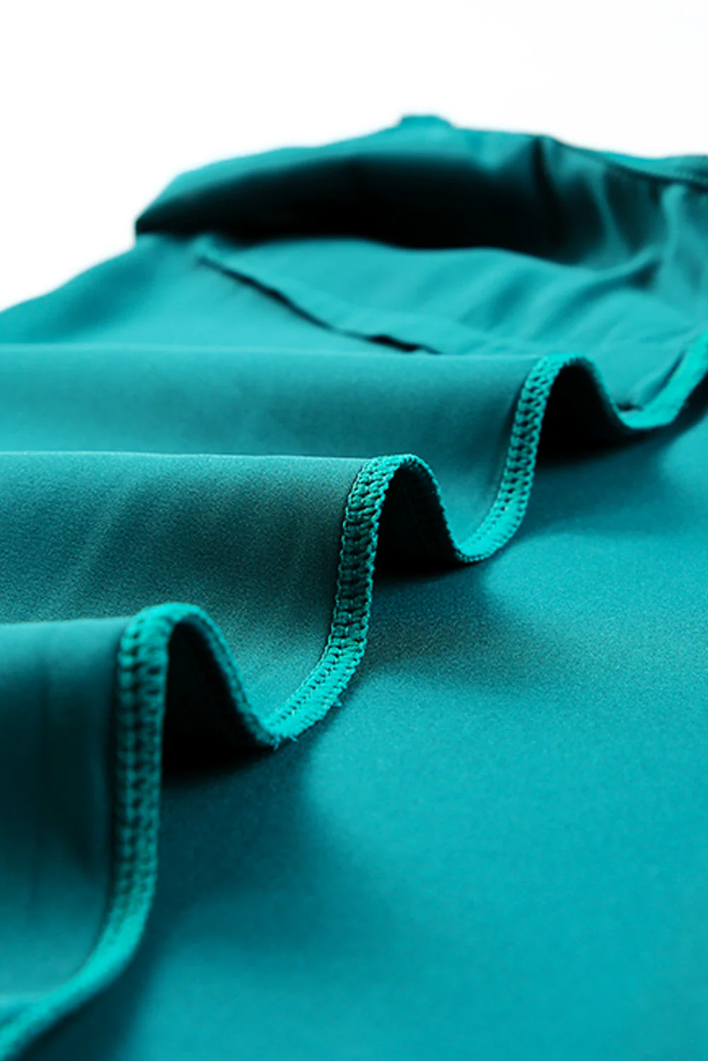 2pcs Silky Ruffled Spaghetti Straps Pajamas Set - Image 11