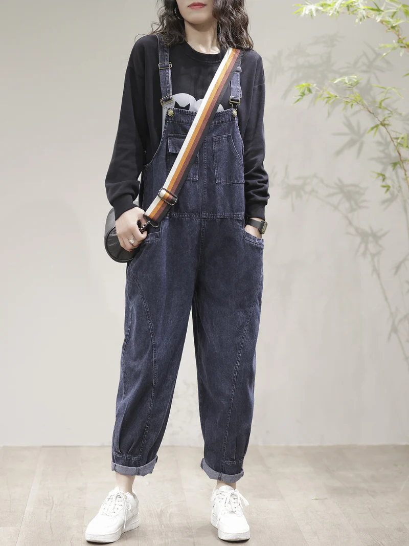 A Beautiful Day Denim Overalls Dungarees - Image 3