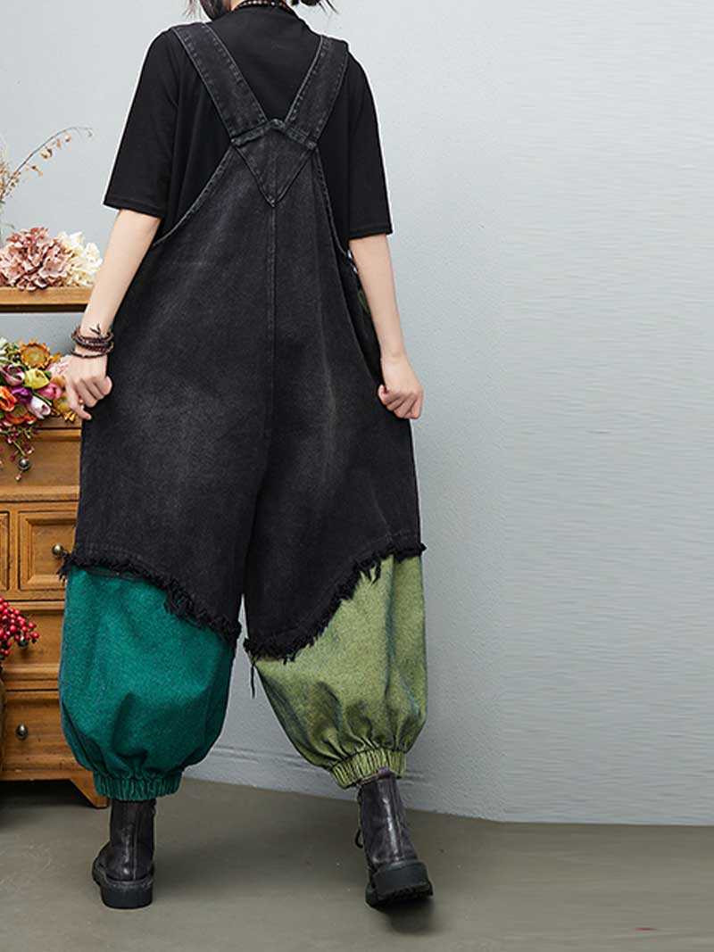 Abuela Denim Overall Dungarees - Image 2