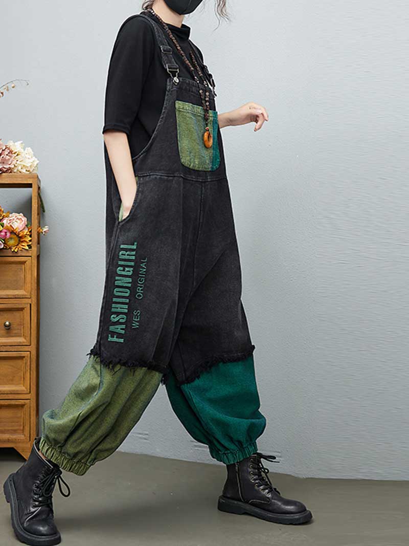 Abuela Denim Overall Dungarees - Image 7