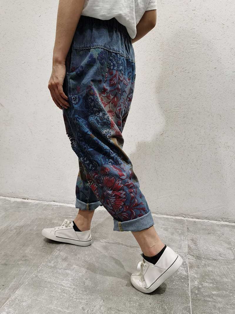Act Of Love Drawstring Cotton Pant - Image 4