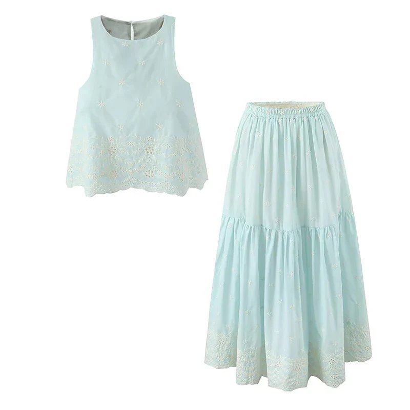 Aegean Blue Skirt - Image 2