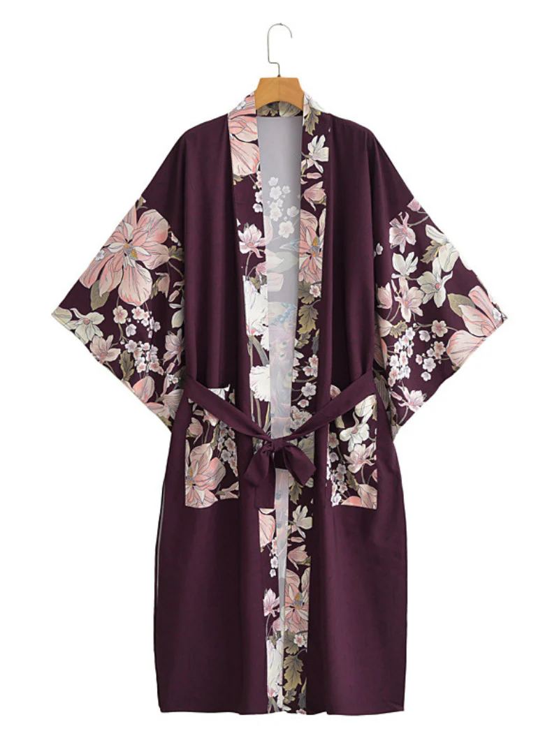 All In One Polyester Loose Kimono Gowns - Image 4