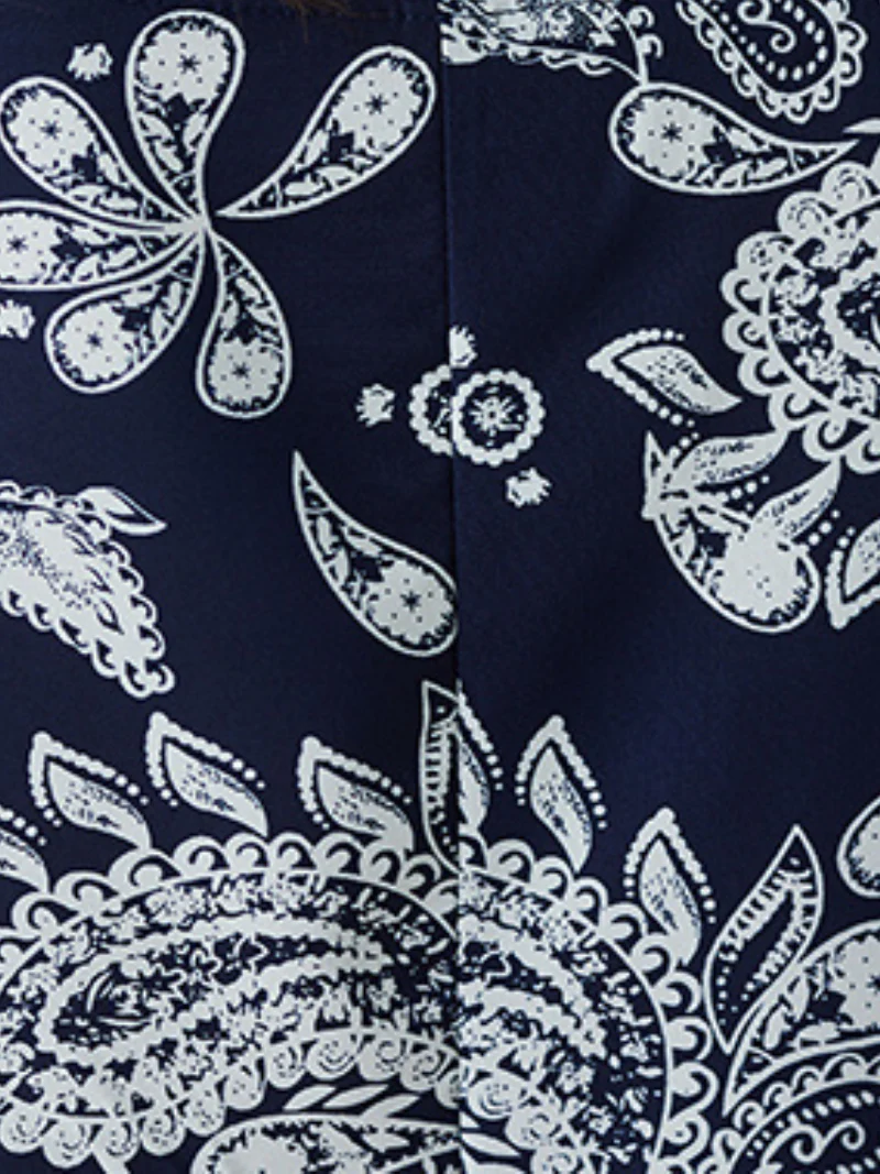 All In One Polyester Round Neck Kaftan Dress - Image 2