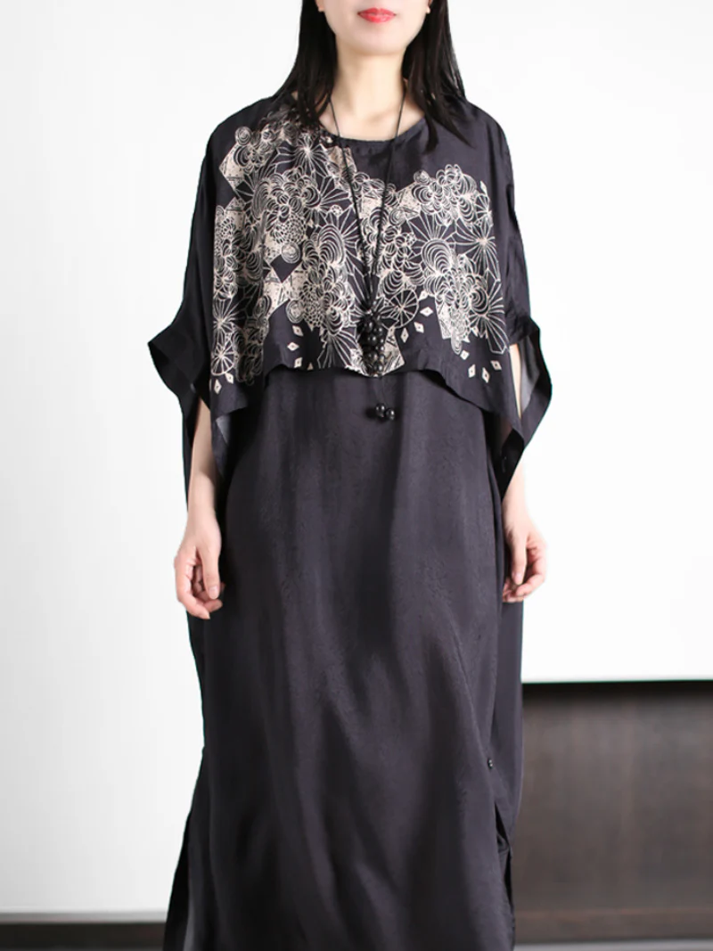 All You Need Loose Round Neck A-line Dress - Image 2