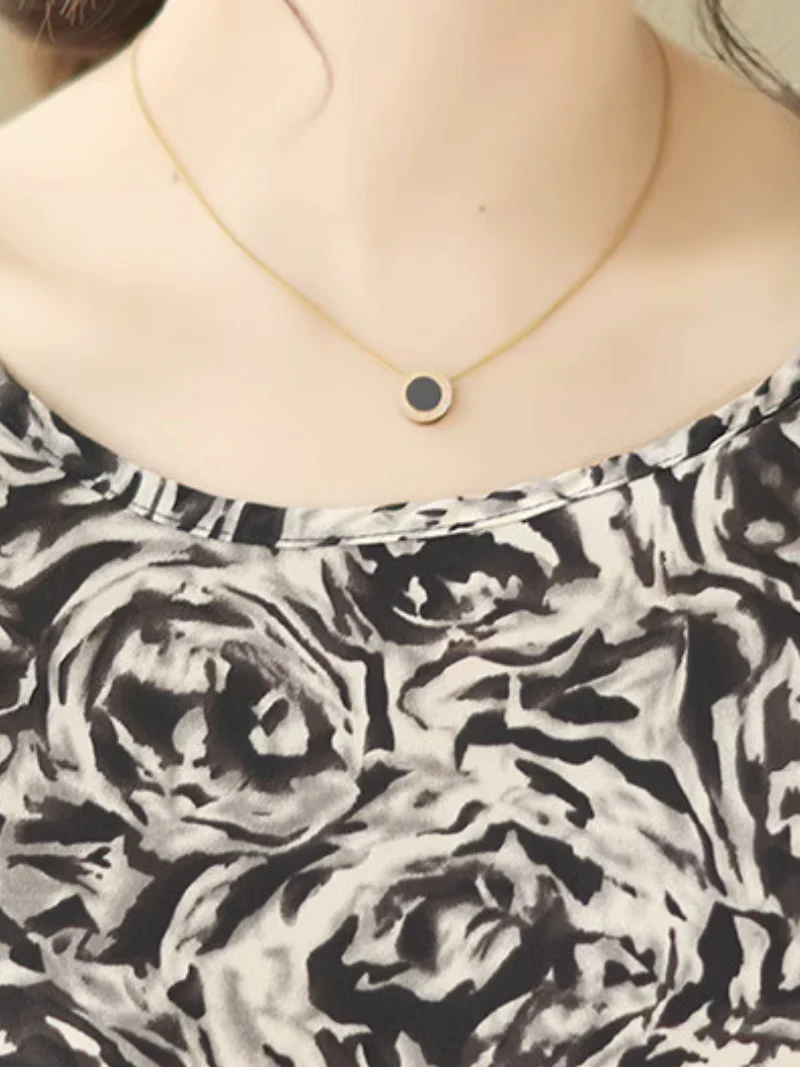 All You Need Round Neck Bat Sleeves Top - Image 4