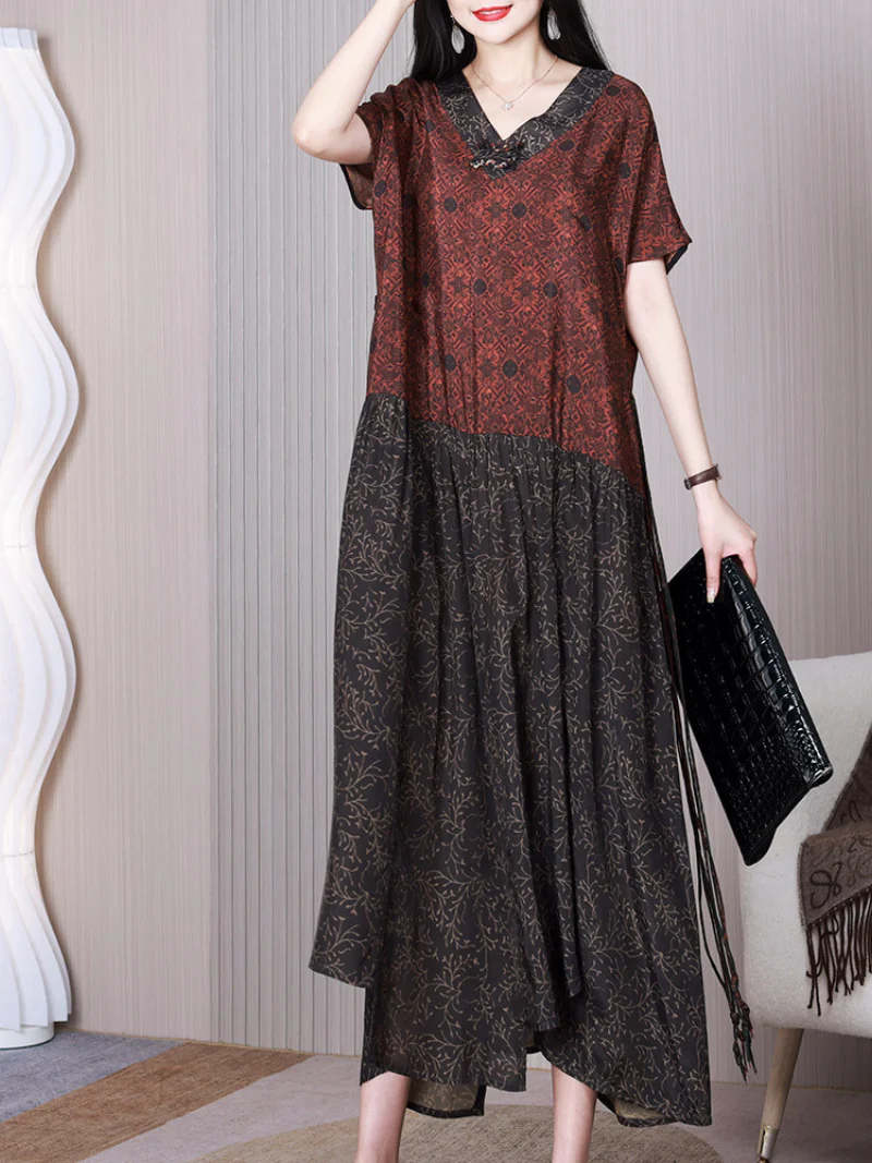 An Angel On Earth V-neck A-line Dress - Image 2