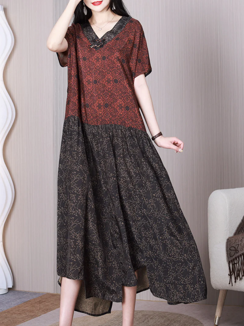 An Angel On Earth V-neck A-line Dress - Image 3