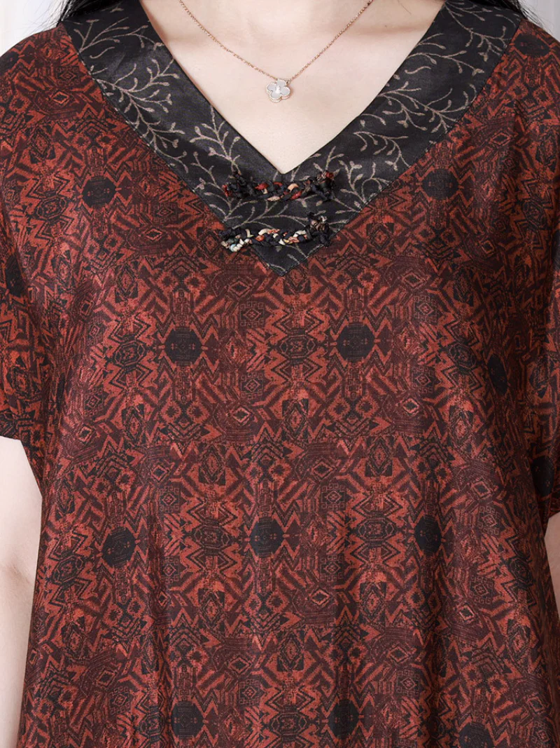 An Angel On Earth V-neck A-line Dress - Image 4