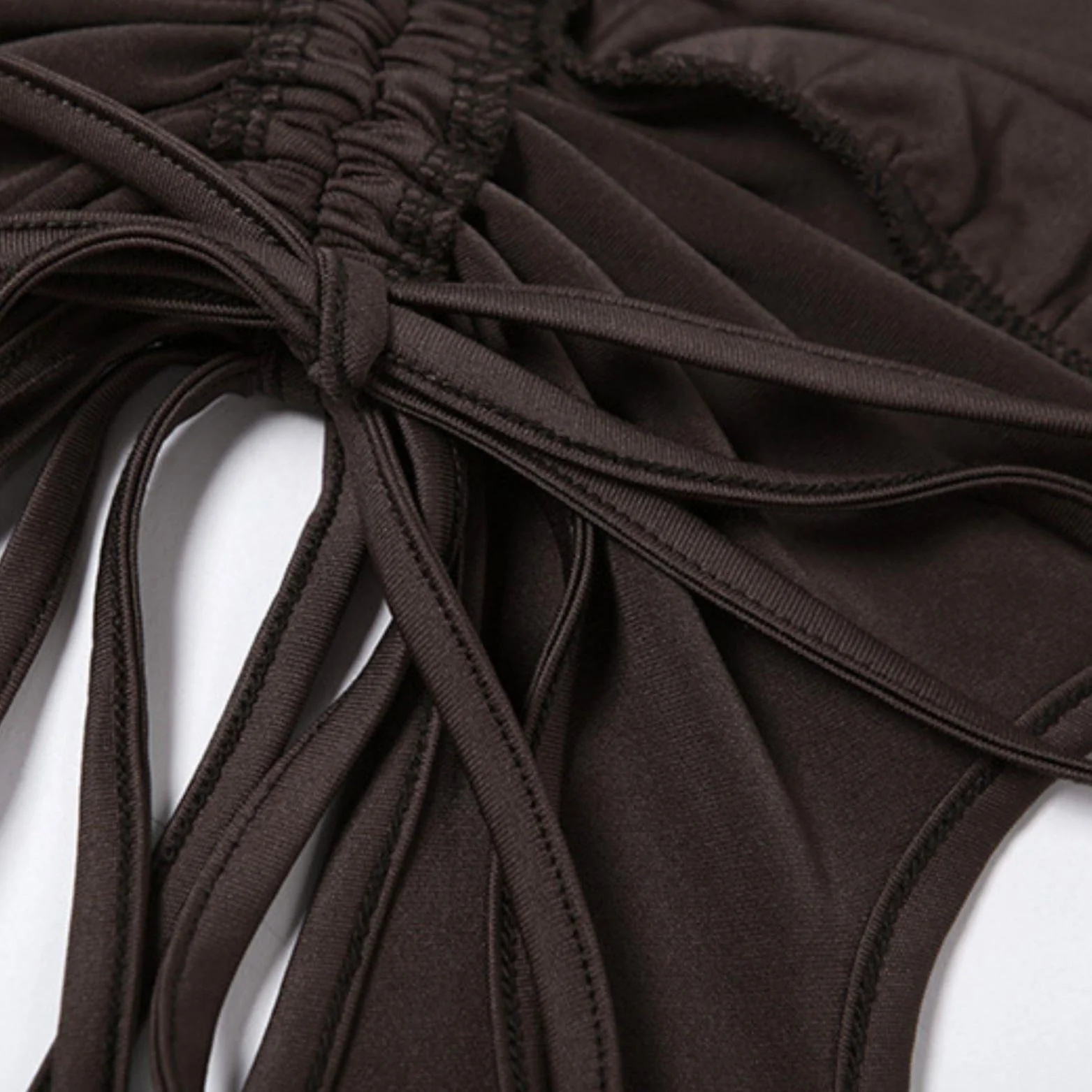 KAZUE BANDAGE CROP TOP - Image 11