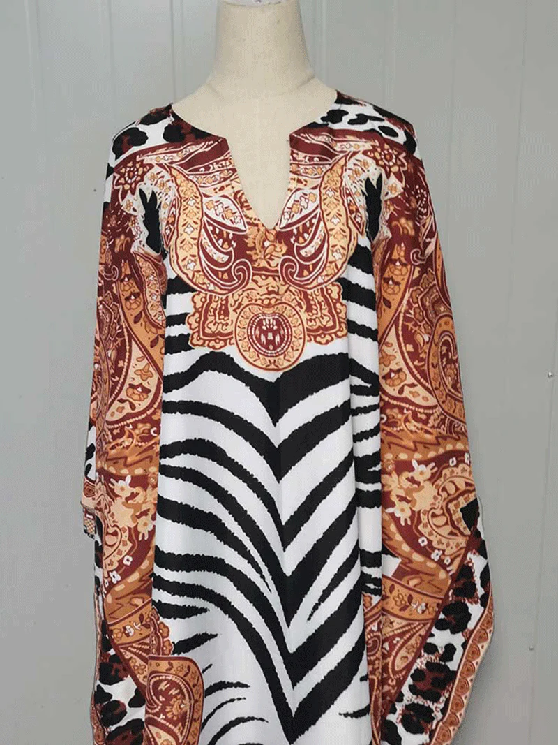 Beautiful life With Your Favorite Printed Kaftan Dress - Image 4