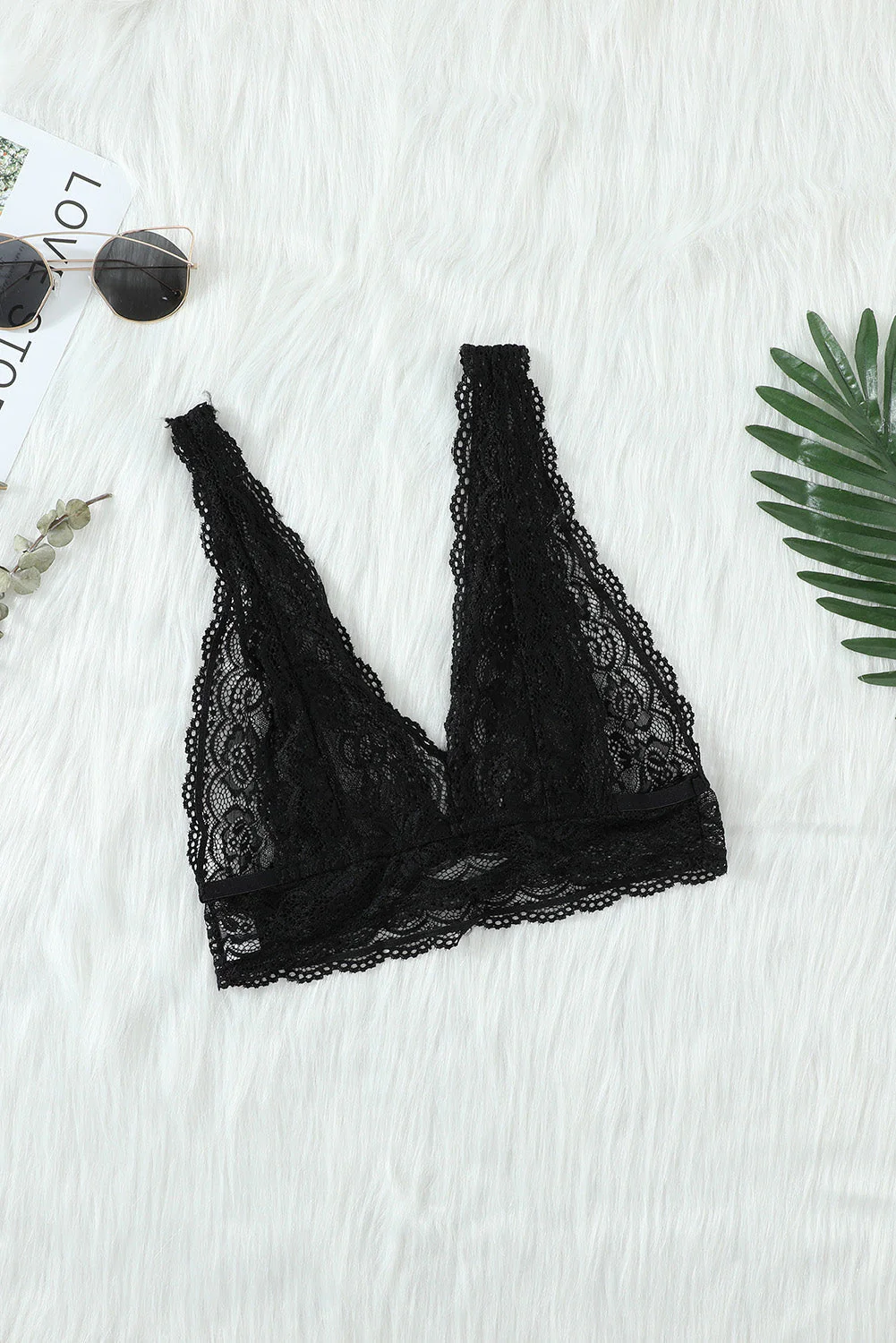 Black Perspective Lace Bra - Image 18