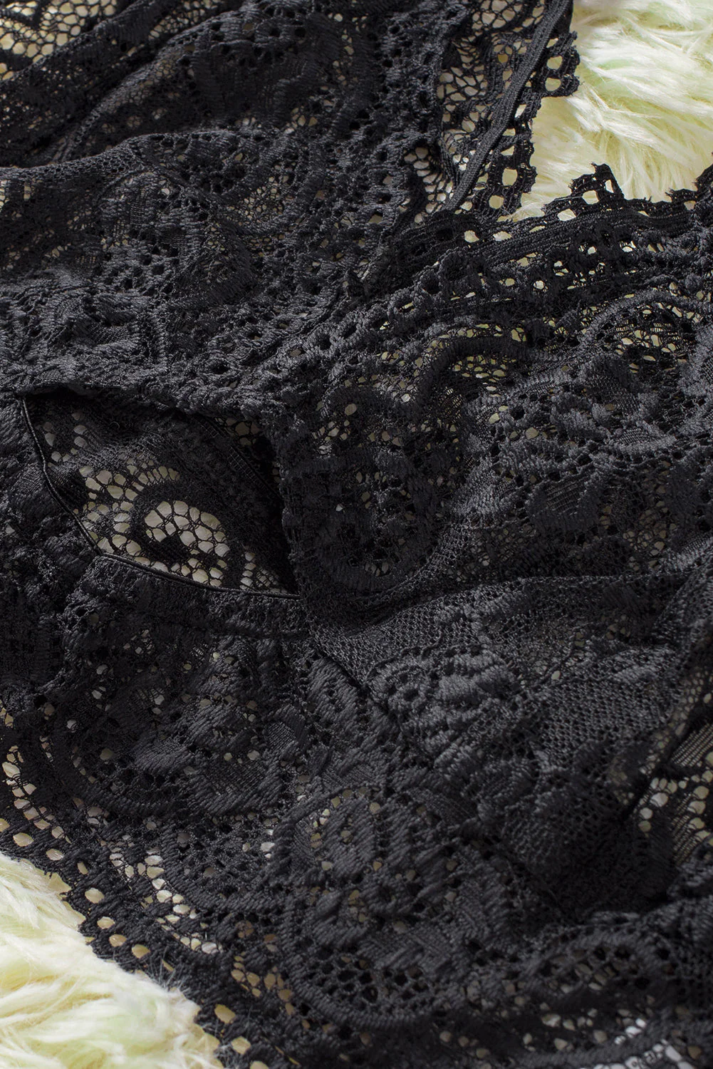 Black Perspective Lace Bra - Image 28