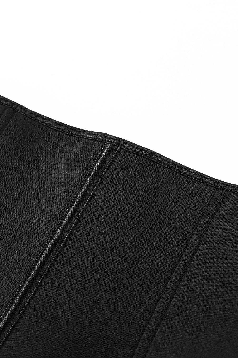 Black Zipper Body Shaper Slimming Waist Trainer - Image 16