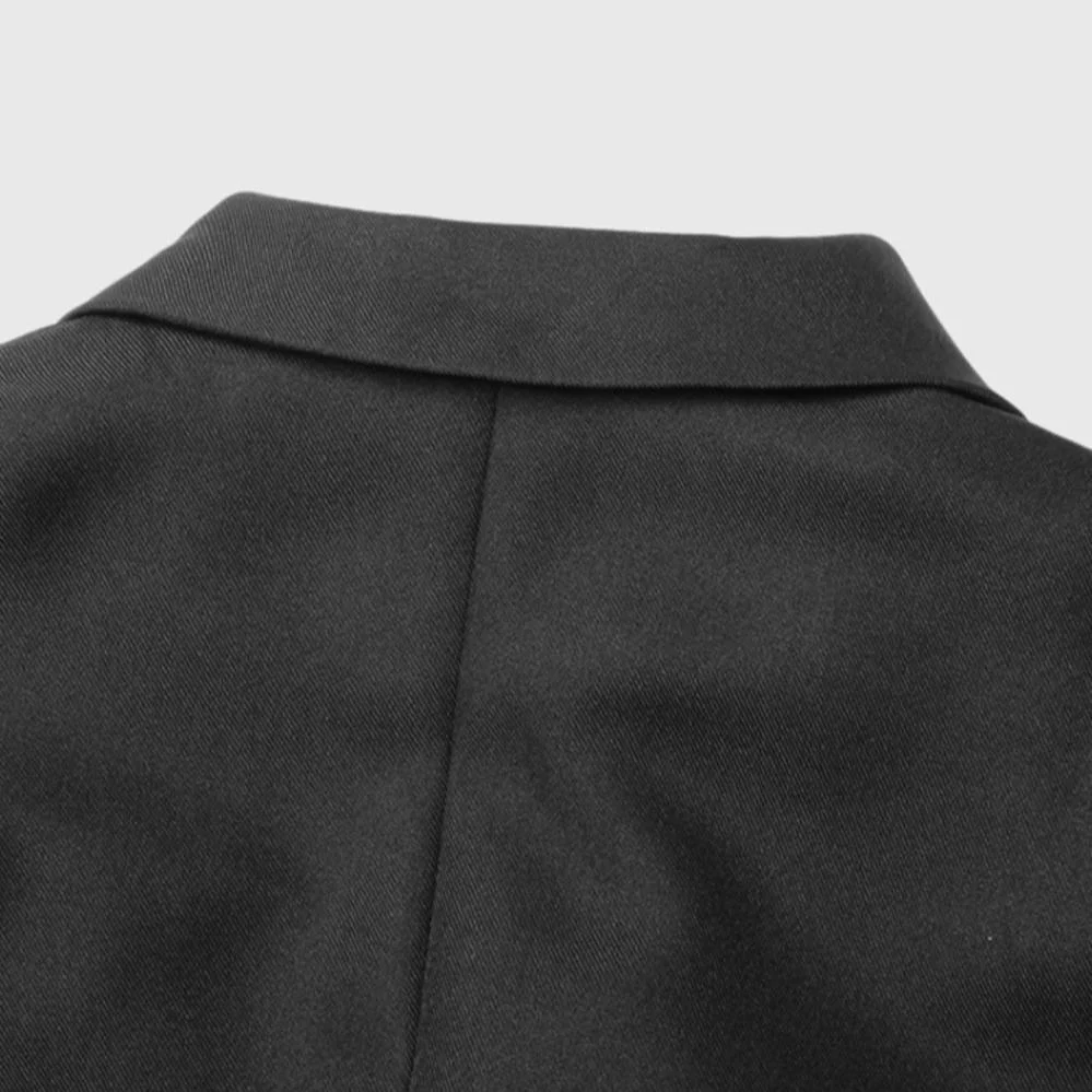 Black Blazer with RHINESTONE CHAIN - Image 6