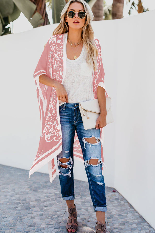 Boho Floral Kimono - Image 27