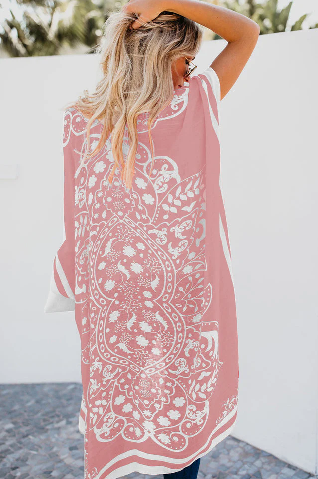 Boho Floral Kimono - Image 30