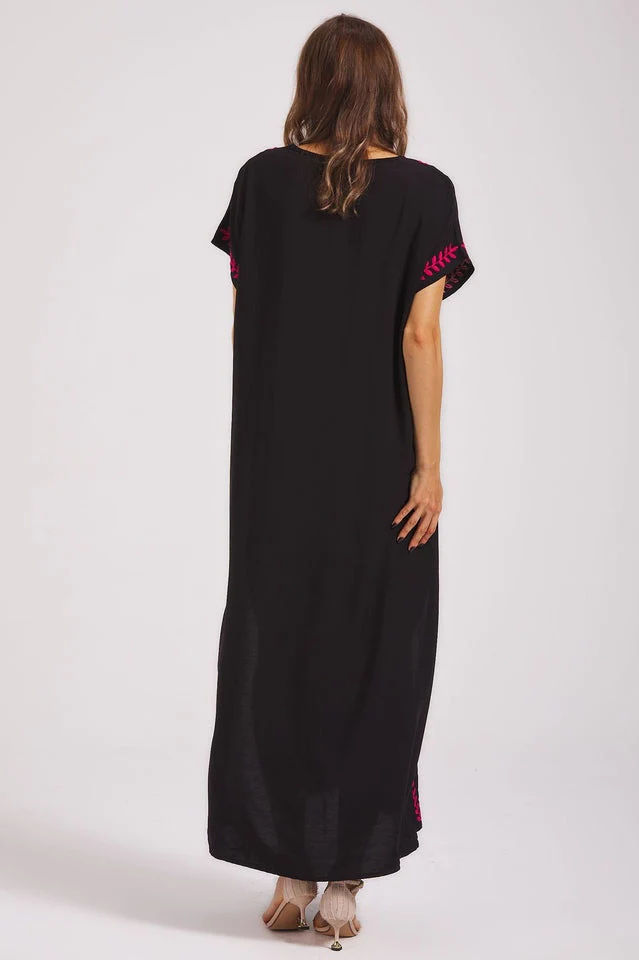 Boho Print Slit Dress - Image 27
