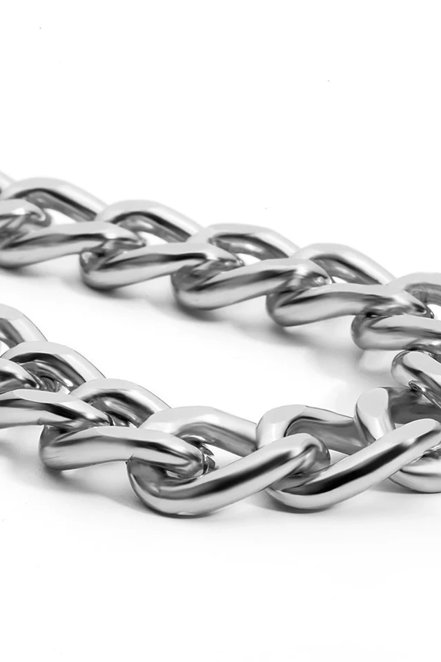 Brief Link Chain Collarbone Necklace - Image 7