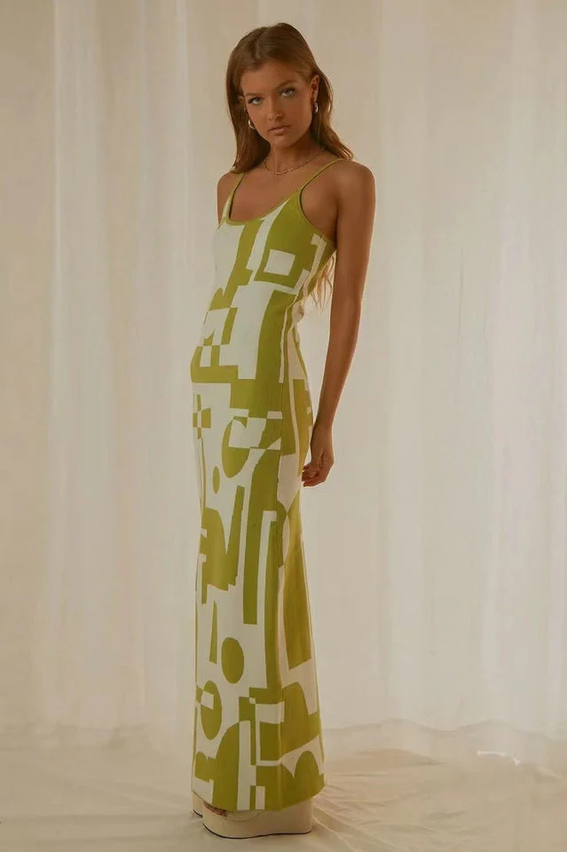 Cali Sweetheart Knit Maxi Dress - Image 2