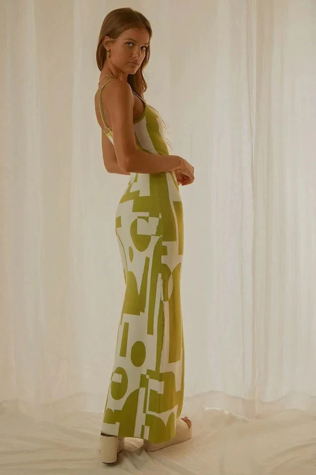 Cali Sweetheart Knit Maxi Dress - Image 3