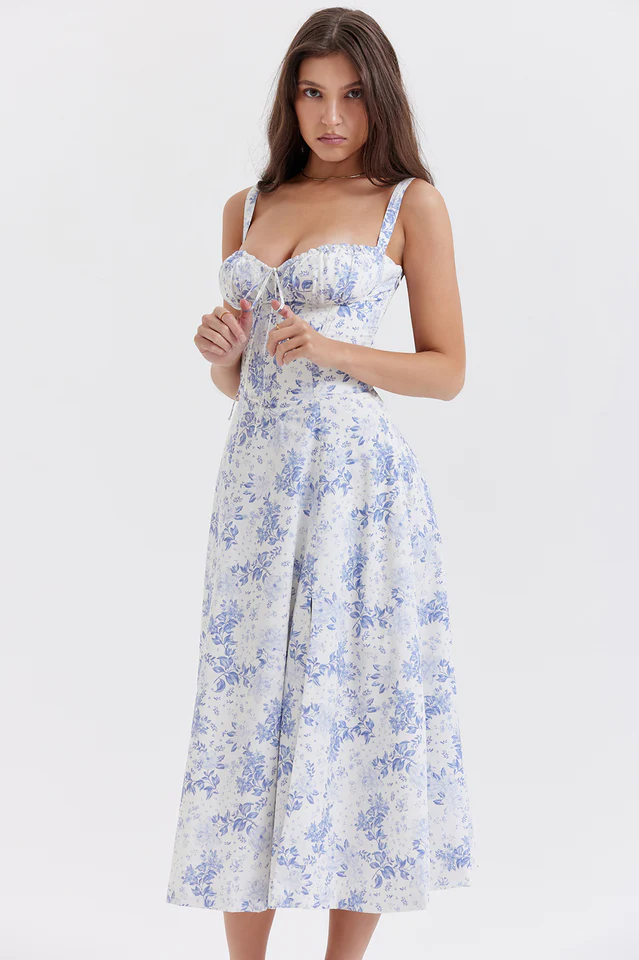 Carmen Bustier Sundress - Image 3