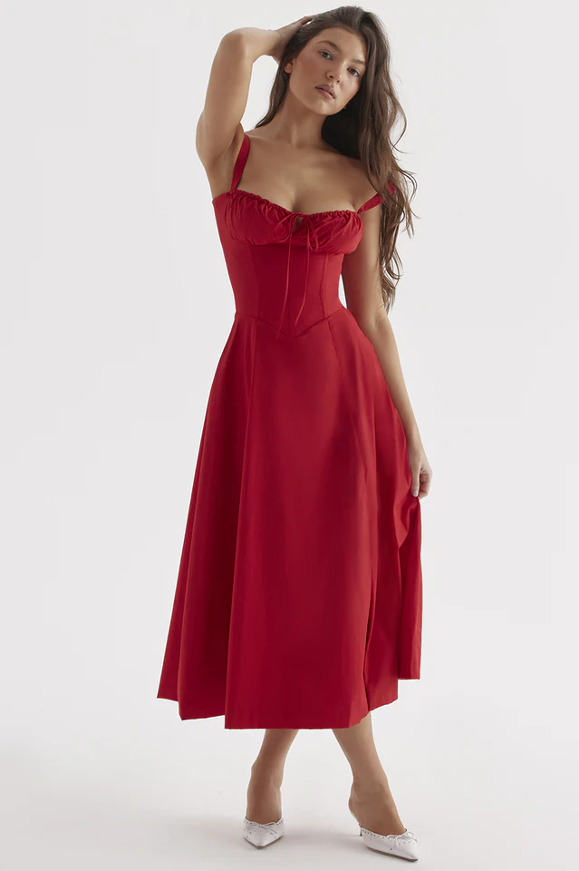 Carmen Bustier Sundress - Image 14