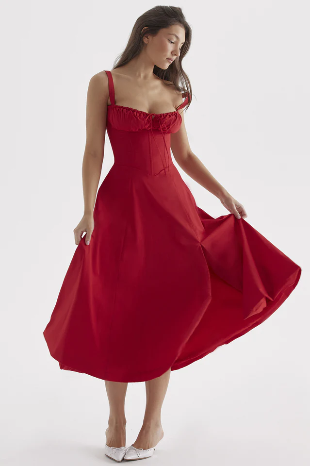Carmen Bustier Sundress - Image 15