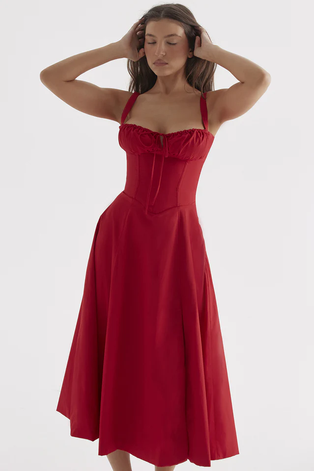 Carmen Bustier Sundress - Image 17