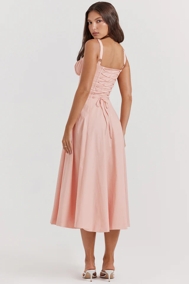 Carmen Pink Tunic Sundress - Image 2