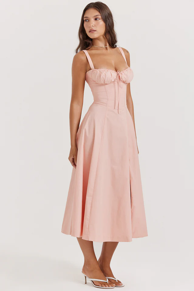 Carmen Pink Tunic Sundress - Image 3