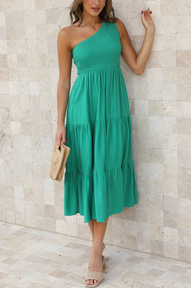 Cassy One Shoulder Abigail Dress - Image 4