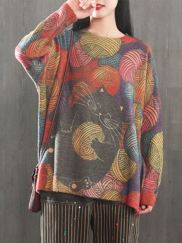 Cat n' Skeins Sweater Top - Image 4