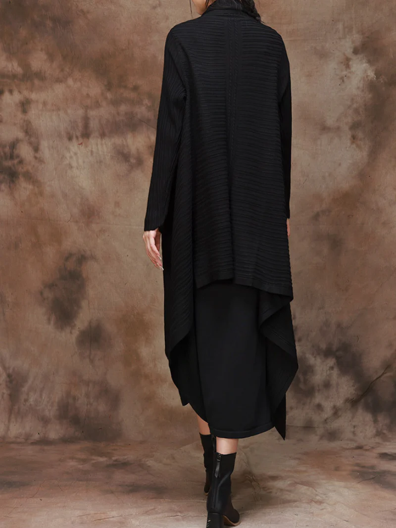 Classic Knitwear Comfy Street Hipster Knitted cardigan Coat - Image 4