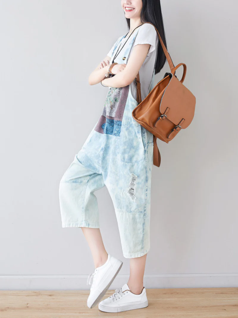 Close To My Heart Denim Blue Stylish Overall Dungarees - Image 4