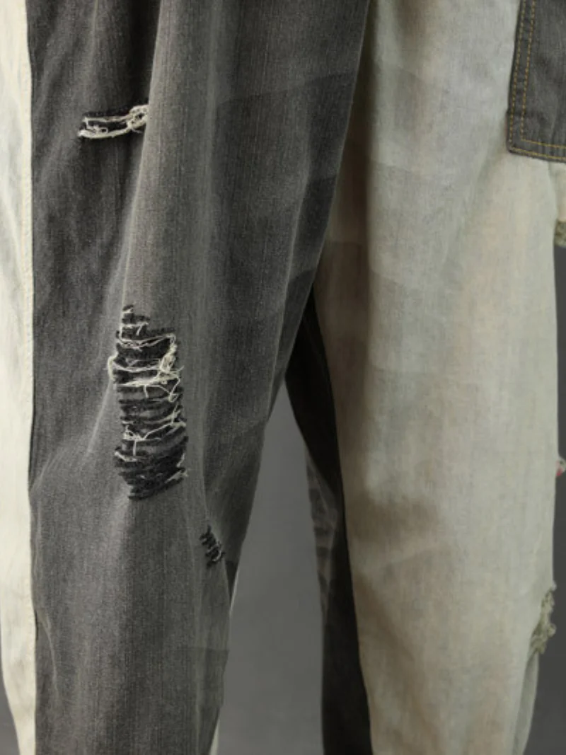 Close Your Eyes Denim Blue Overall Dungarees - Image 6