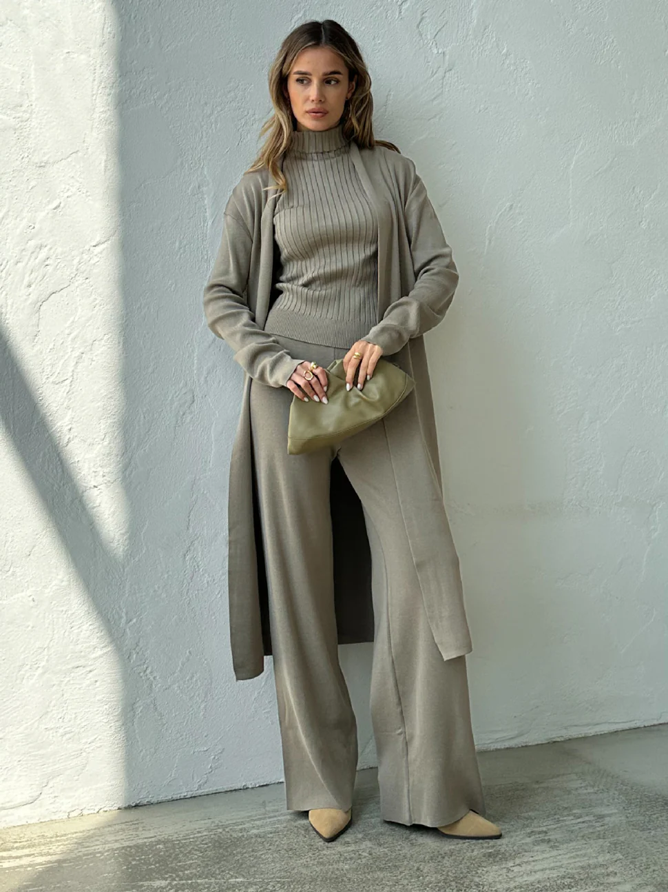 Cozy Cardigan Three Piece Set - Image 5