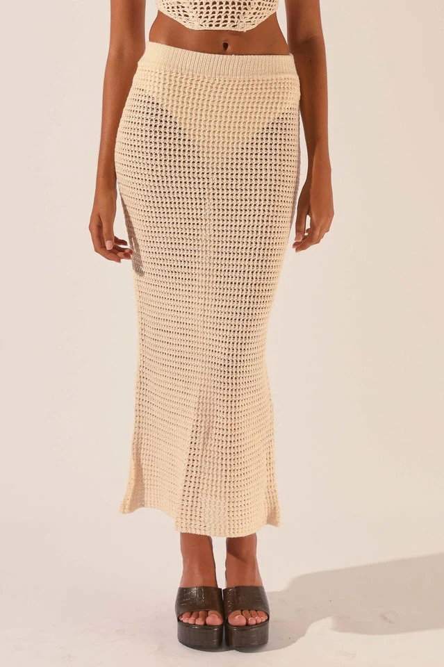 Crochet Midi Top + Skirt Set - Image 6
