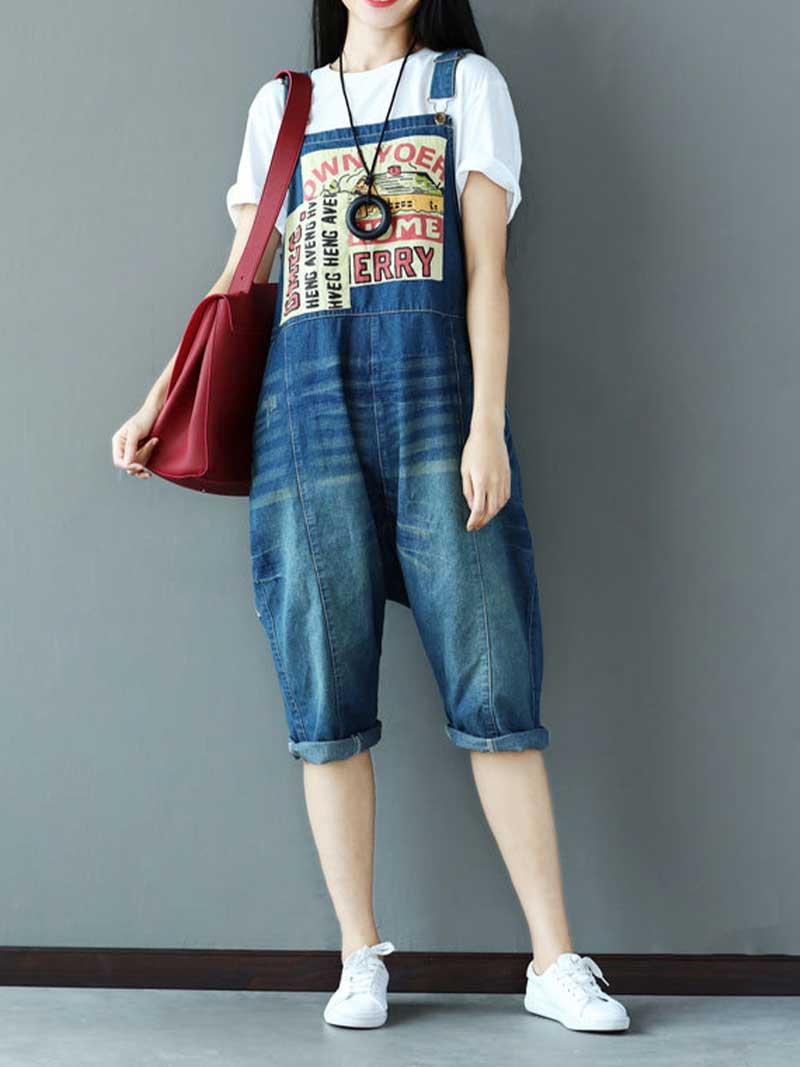 Day Dreaming Overall Short Dungarees - Image 3