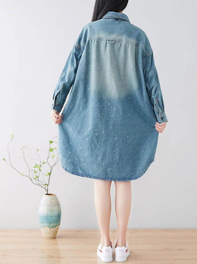 Diamonds In The Sky Shirt Dress - Image 8