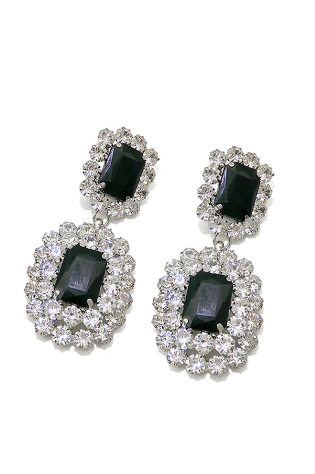 Dimond Dangle Earrings - Image 6