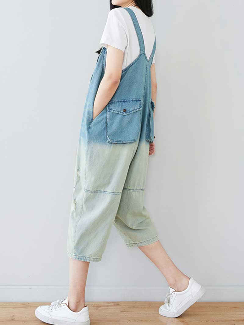 Don't Hate Me Denim Overall Dungarees - Image 2