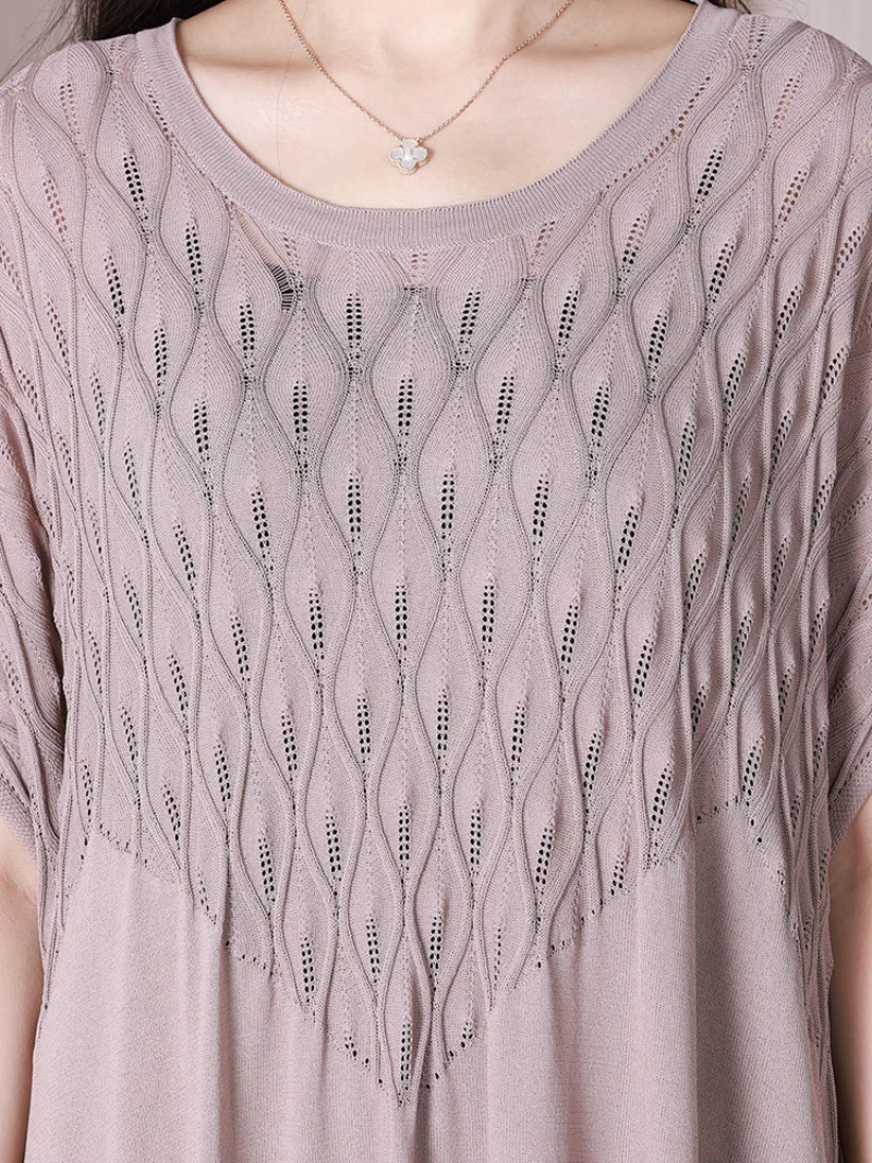 Dress the Population Round Neck A-line Dress - Image 2