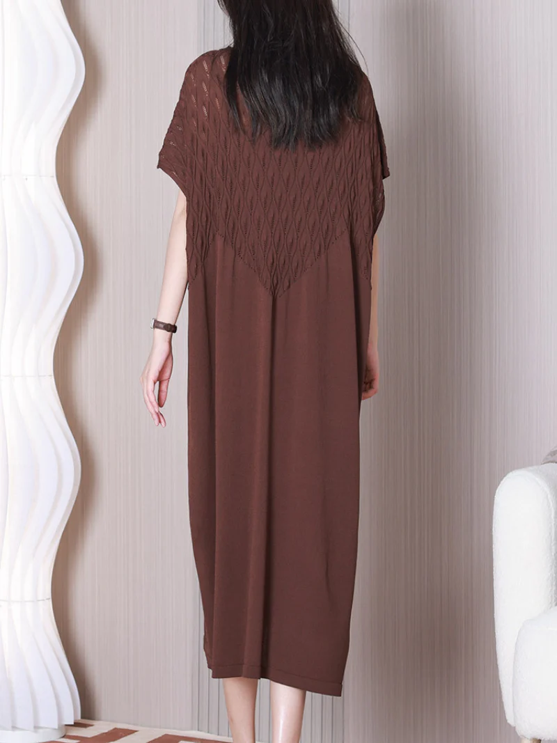 Dress the Population Round Neck A-line Dress - Image 5