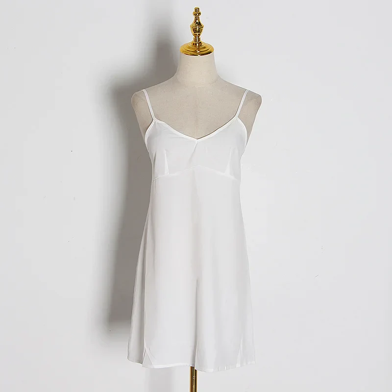 Long Sleeve PATCHWORK WHITE Dress - Image 4