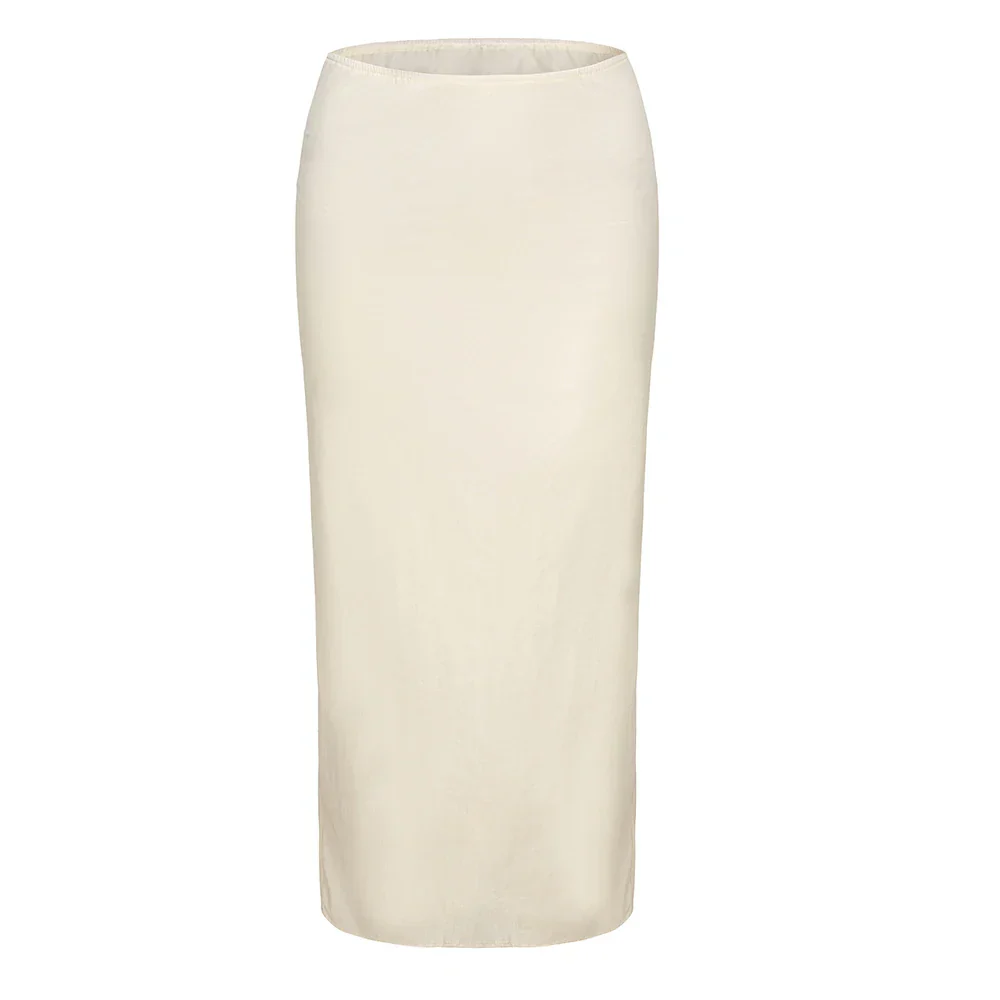 Lace UP CROP TOP and MAXI Skirt SET - Image 15