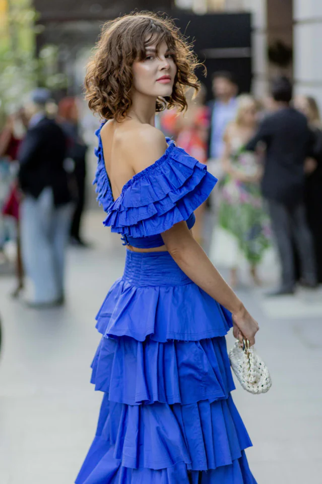 Eleni Tiered Maxi Skirt Set - Image 5