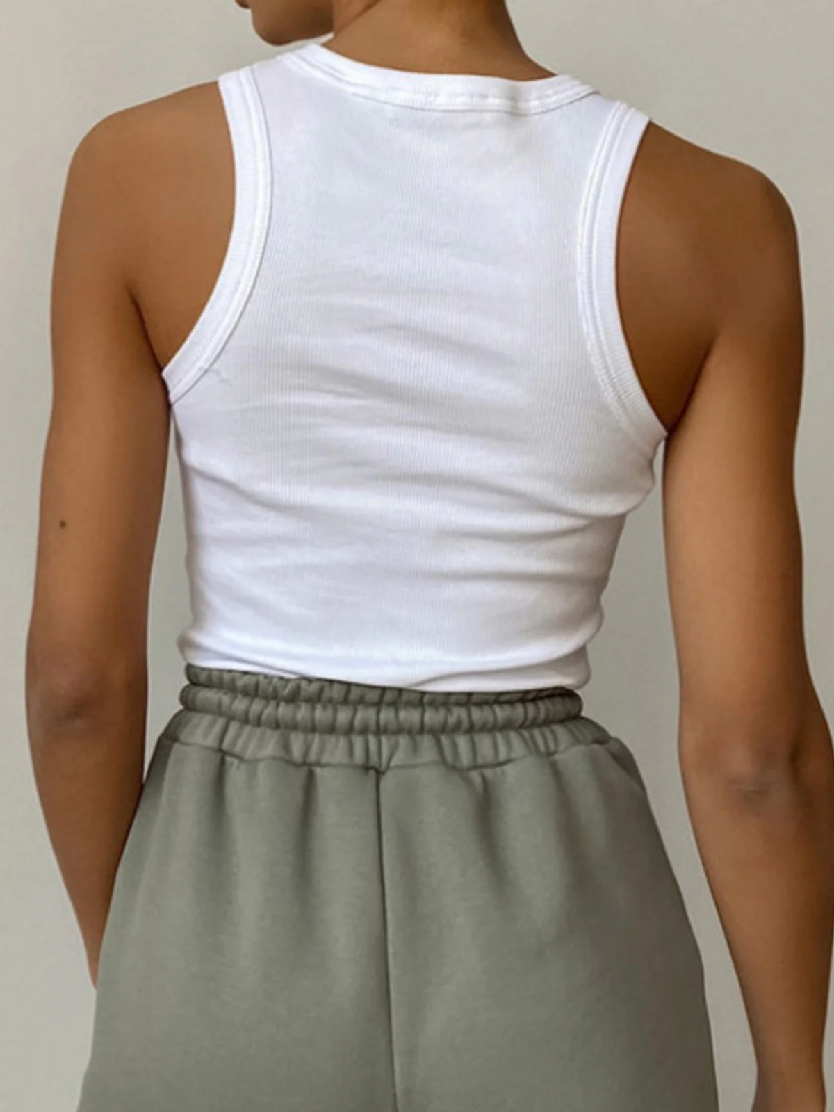 Ellis Crop Tank Top - Image 2