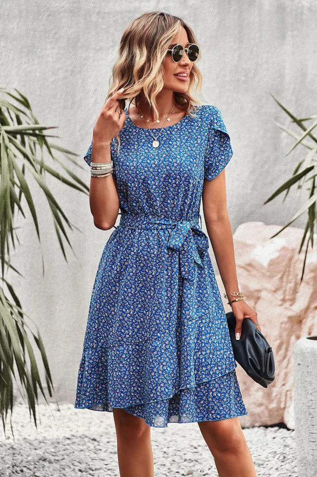 Emiliana Floral Doll Mini Dress - Image 8